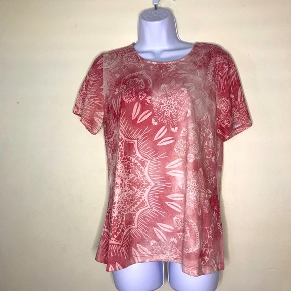 Christopher & Banks Medallion Burnout Tee - Picture 12 of 16